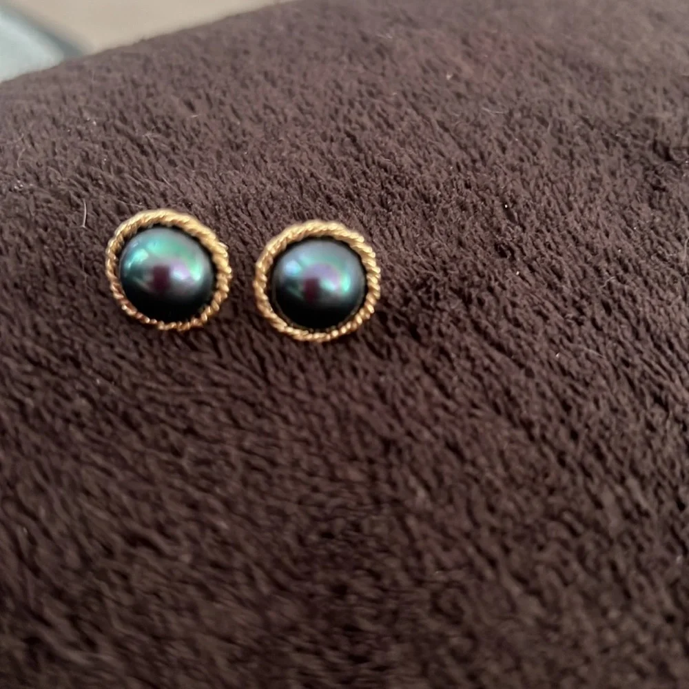 Authentic maijorca black pearls from Spain - Picture 5 of 6
